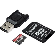 BONTOTT Card MICRO SDXC 128GB Canvas React Plus SDCR2 + Adapter + MLPM Kártyaolvasó