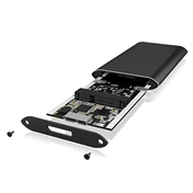 BONTOTT RAIDSONICIB-182aMU3 Box USB3 2,5" mSATA SSD 