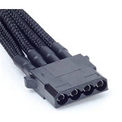 BONTOTT SILVERSTONE 4-Pol-Molex/Floppy 550mm kábel moduláris táphoz