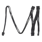 BONTOTT SILVERSTONE 4-Pol-Molex/Floppy 550mm kábel moduláris táphoz