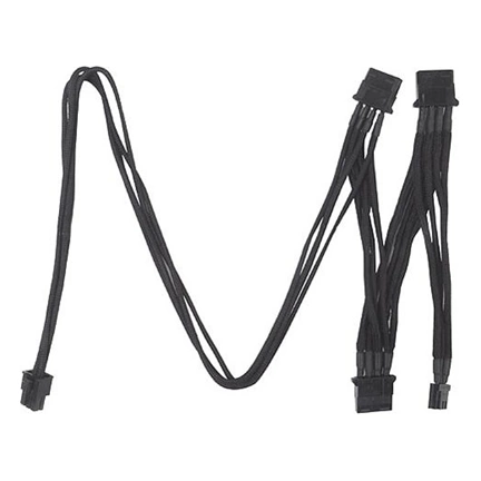 BONTOTT SILVERSTONE 4-Pol-Molex/Floppy 550mm kábel moduláris táphoz