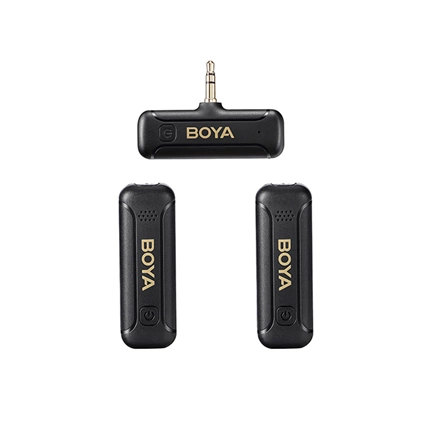BOYA BY-WM3T2-M2 2.4GHz Univerzális vezetéknélküli szett (1+2)
