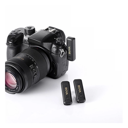 BOYA BY-WM3T2-M2 2.4GHz Univerzális vezetéknélküli szett (1+2)
