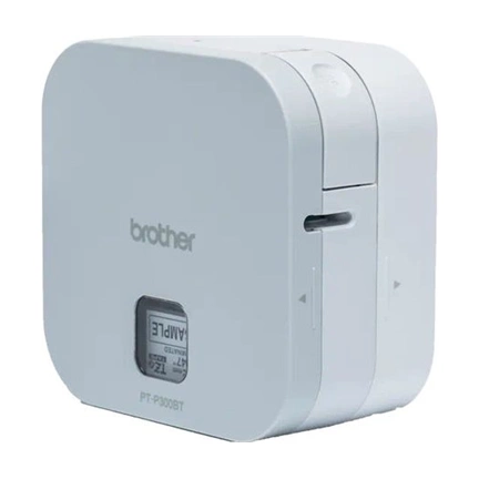 BROTHER P-touch 300BT címkenyomtató (Bluetooth, Apple MFI, 20mm/sec, PT Cube Design&Print App for iOS&Android)
