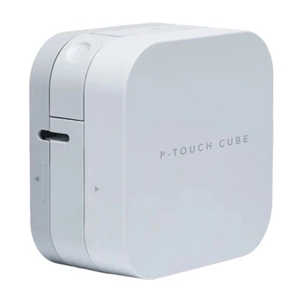 BROTHER P-touch 300BT címkenyomtató (Bluetooth, Apple MFI, 20mm/sec, PT Cube Design&Print App for iOS&Android)