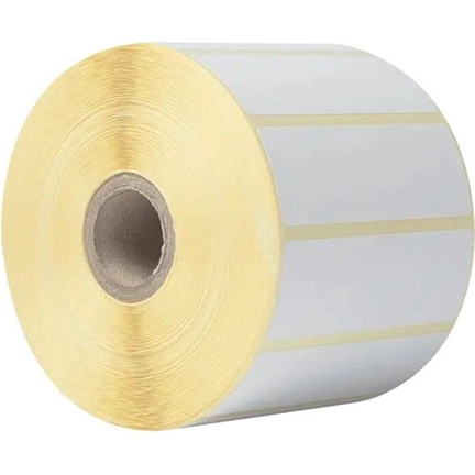 BROTHER direkt termál, elővágott címketekercs 76x26 mm 1900 címke