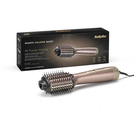BaByliss AS95E Air Power Volume hajformázó kefe 1000 W, rose gold