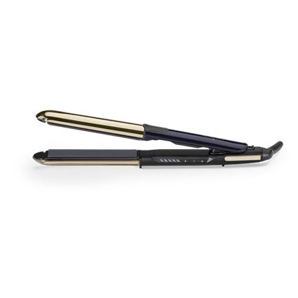 BaByliss ST484E Black Onyx hajvasaló, kék-arany