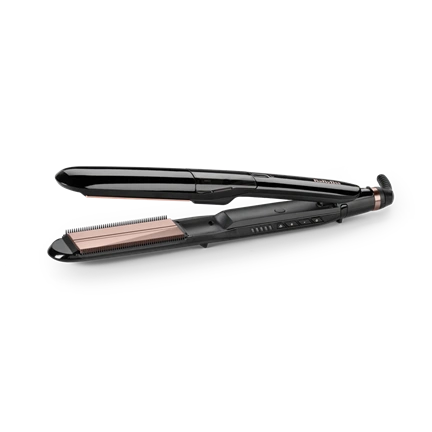 BaByliss ST493E Steam Smooth gőzölős kerámialapos hajvasaló, fekete-rose gold