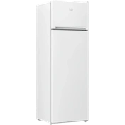 Beko RDSA280K40WN felülfagyasztós hűtőszekrény, E energiaosztály, fehér készülékszín, 204 (hűtőtér) + 46 (fagyasztótér)