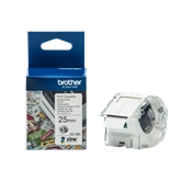 Brother CZ-1004 Feliratozógép szalag 25mmx5m Fehér-színes