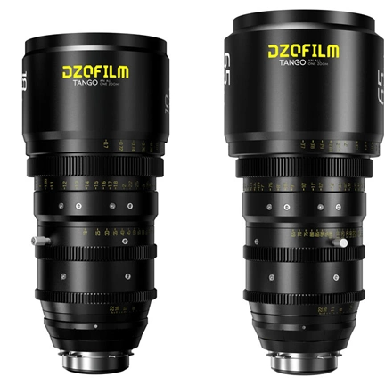 DZOFILM Tango Zoom Super35 18-90mm és 65-280mm T2.9 - 4 PL/EF Metrikus