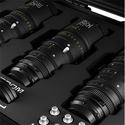 DZOFILM Catta Zoom 18-35mm, 35-80mm és 70-135mm T2.9 szett (E-Mount) fekete