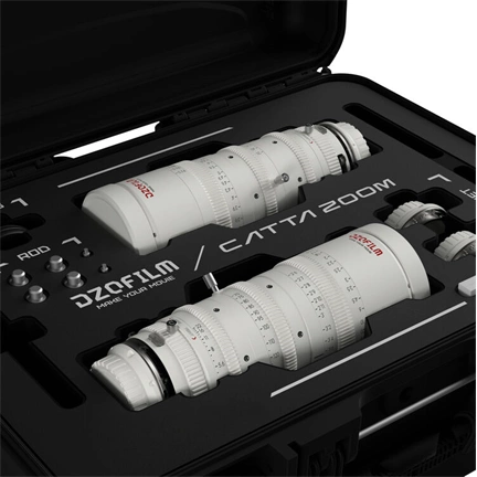 DZOFILM Catta Zoom 18-35mm és 35-80mm T2.9 szett (E-Mount) fehér