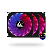 CHIEFTEC CF-3012-RGB 3x120mm Fan + Controller