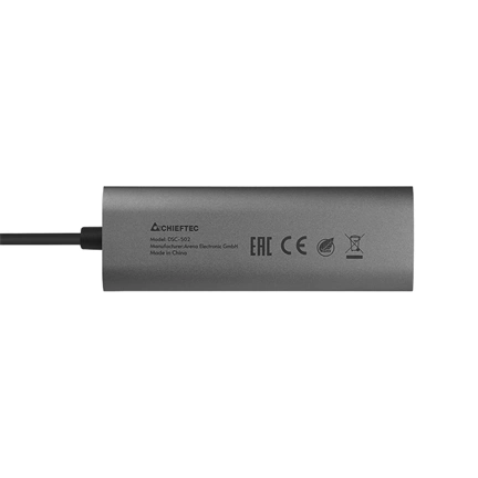 CHIEFTEC DSC-502 5-in-1 USB-C Docking Station