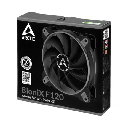 COOLER ARCTIC BioniX F120 - Grey (PWM, PST)