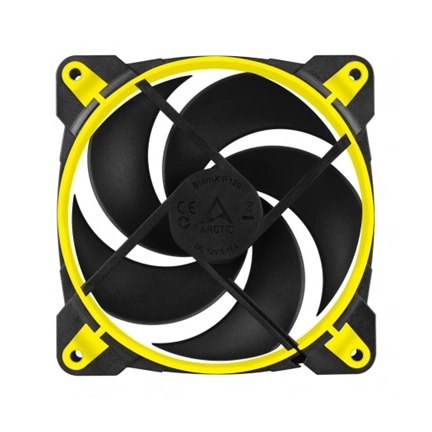 COOLER ARCTIC BioniX P120 - Yellow (PWM, PST)