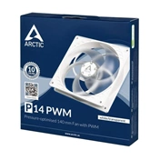 COOLER ARCTIC P14 (PWM) White Transparent