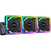 COOLER AeroCool Edge 14 Pro RGB 3db-os csomag