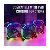 COOLER  Aerocool Astro12 12cm ARGB LED