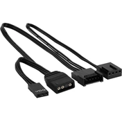 COOLER  Aerocool Astro12 Pro 12cm 3db-os szett + Vezérlő