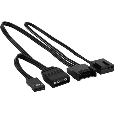 COOLER  Aerocool Astro12 Pro 12cm 3db-os szett + Vezérlő