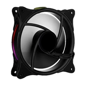 COOLER  Aerocool Eclipse 12 Pro 12cm 3db-os szett + Vezérlő
