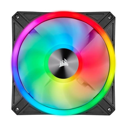 COOLER Corsair iCUE QL140 RGB 140mm PWM Dual Fan Kit with Lighting Node CORE