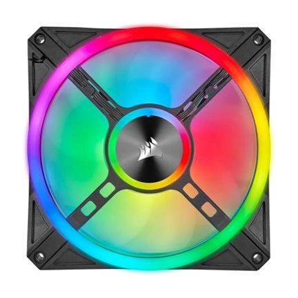 COOLER Corsair iCUE QL140 RGB 140mm PWM Dual Fan Kit with Lighting Node CORE
