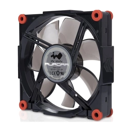 COOLER In Win Aurora RGB Triple Pack 12cm (Black/Red)