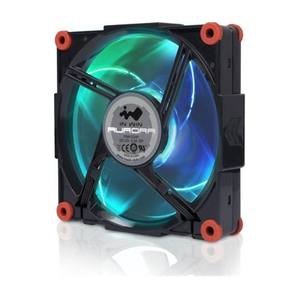 COOLER In Win Aurora RGB Triple Pack 12cm (Black/Red)