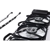 COOLER In Win Aurora RGB Triple Pack 12cm (Black/Red)
