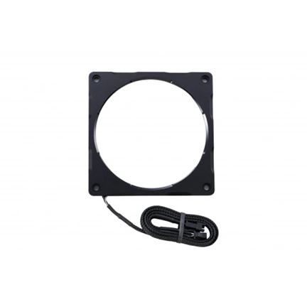 COOLER PHANTEKS Halos Lux rács 14cm RGB LED alu fekete