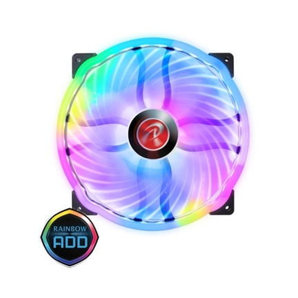 COOLER RAIJINTEK Anemi 20 RGB LED ventilátor - 200mm