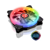 COOLER RAIJINTEK Iris 12 Rainbow A-RGB LED 3db ventilátor kontrollerrel