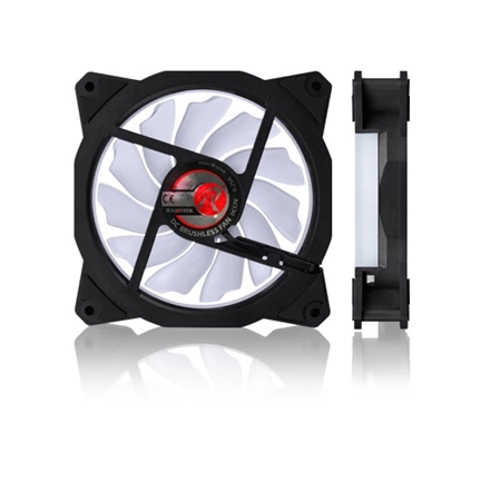 COOLER RAIJINTEK Iris 12 Rainbow A-RGB LED 3db ventilátor kontrollerrel