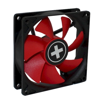 COOLER XILENCE XPF92.R.PWM (9cm), piros