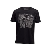 COOPH férfi póló MULTIPLE OMD Black M