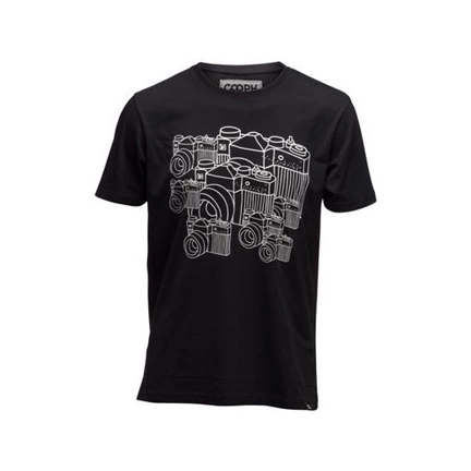COOPH férfi póló MULTIPLE OMD Black M