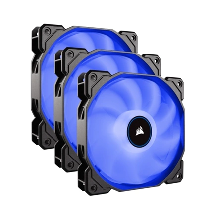 CORSAIR Air Series AF120-LED (2018) 120mm Blue Triple Pack