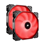 CORSAIR Air Series AF140-LED (2018) 140mm Red Dual Pack