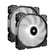 CORSAIR Air Series AF140-LED (2018) 140mm White Dual Pack