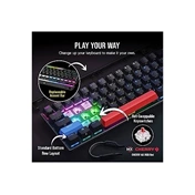 CORSAIR K70 Pro Mini Wireless RGB - Cherry MX Red - Black - US