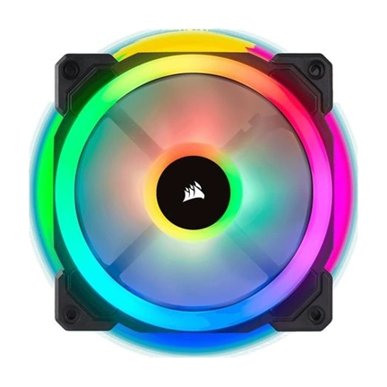 CORSAIR LL120 Dual Light Loop RGB LED PWM 120mm - 3 Fan Pack