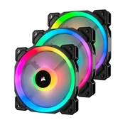 CORSAIR LL120 Dual Light Loop RGB LED PWM 120mm - 3 Fan Pack
