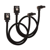 Corsair prémium fonott SATA 30cm 90° csatl. fekete