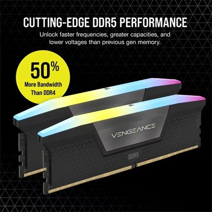 CORSAIR Vengeance RGB DDR5 6000MHz CL30 64GB Kit2