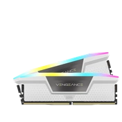 CORSAIR Vengeance RGB DDR5 6000MHz CL36 32GB Kit2 AMD Expo White