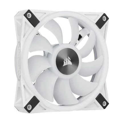 CORSAIR iCUE QL120 120mm RGB White Triple